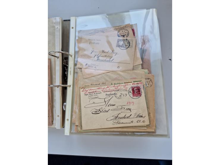 1870/2010 (ca.), Bruchsal und Umgebung, umfangreiche Heimatsammlung in 39 Ringordnern etwas unkonventionell, aber nichtsdesto