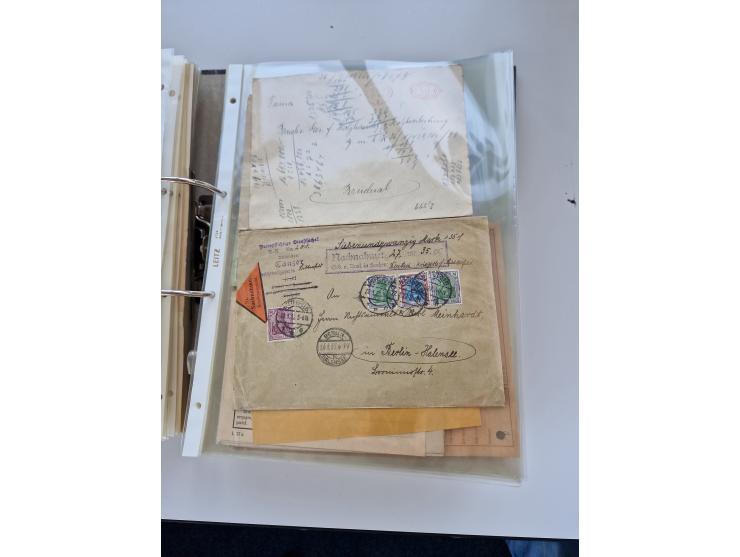 1870/2010 (ca.), Bruchsal und Umgebung, umfangreiche Heimatsammlung in 39 Ringordnern etwas unkonventionell, aber nichtsdesto