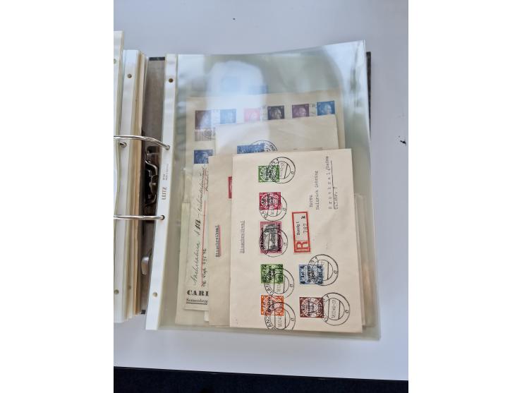 1870/2010 (ca.), Bruchsal und Umgebung, umfangreiche Heimatsammlung in 39 Ringordnern etwas unkonventionell, aber nichtsdesto