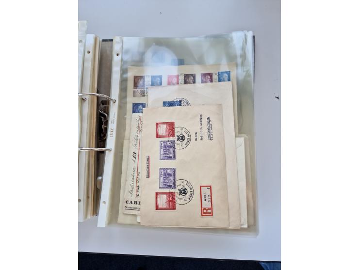 1870/2010 (ca.), Bruchsal und Umgebung, umfangreiche Heimatsammlung in 39 Ringordnern etwas unkonventionell, aber nichtsdesto