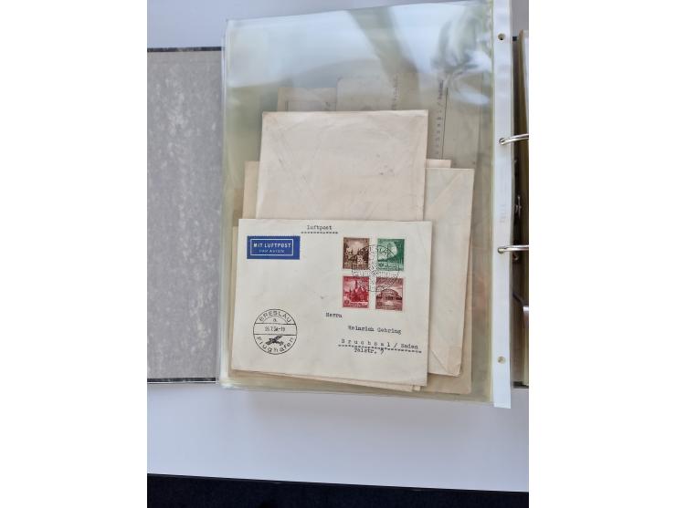 1870/2010 (ca.), Bruchsal und Umgebung, umfangreiche Heimatsammlung in 39 Ringordnern etwas unkonventionell, aber nichtsdesto