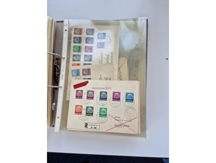 1870/2010 (ca.), Bruchsal und Umgebung, umfangreiche Heimatsammlung in 39 Ringordnern etwas unkonventionell, aber nichtsdesto