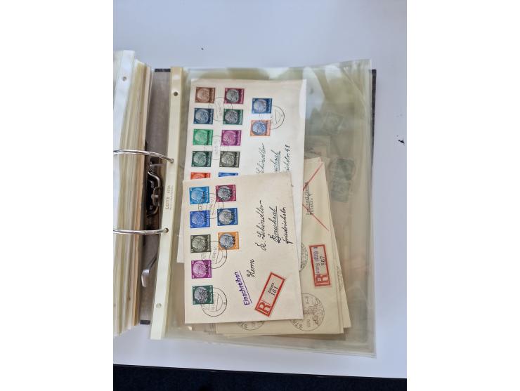 1870/2010 (ca.), Bruchsal und Umgebung, umfangreiche Heimatsammlung in 39 Ringordnern etwas unkonventionell, aber nichtsdesto