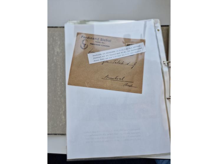 1870/2010 (ca.), Bruchsal und Umgebung, umfangreiche Heimatsammlung in 39 Ringordnern etwas unkonventionell, aber nichtsdesto