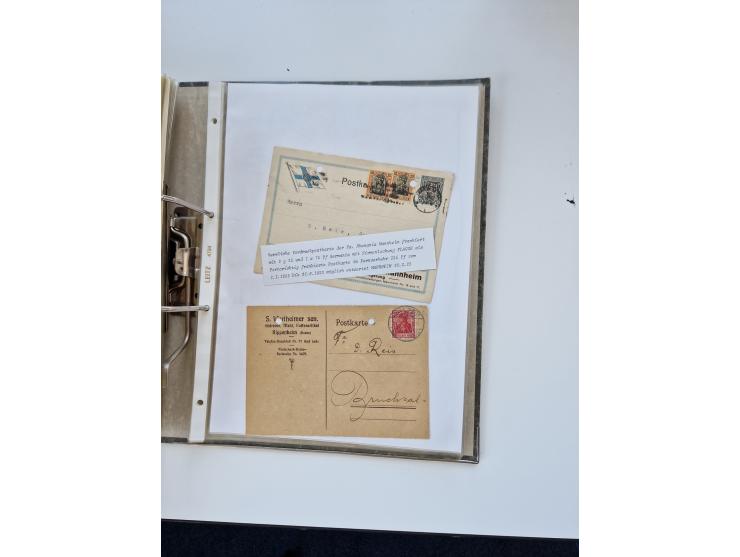 1870/2010 (ca.), Bruchsal und Umgebung, umfangreiche Heimatsammlung in 39 Ringordnern etwas unkonventionell, aber nichtsdesto