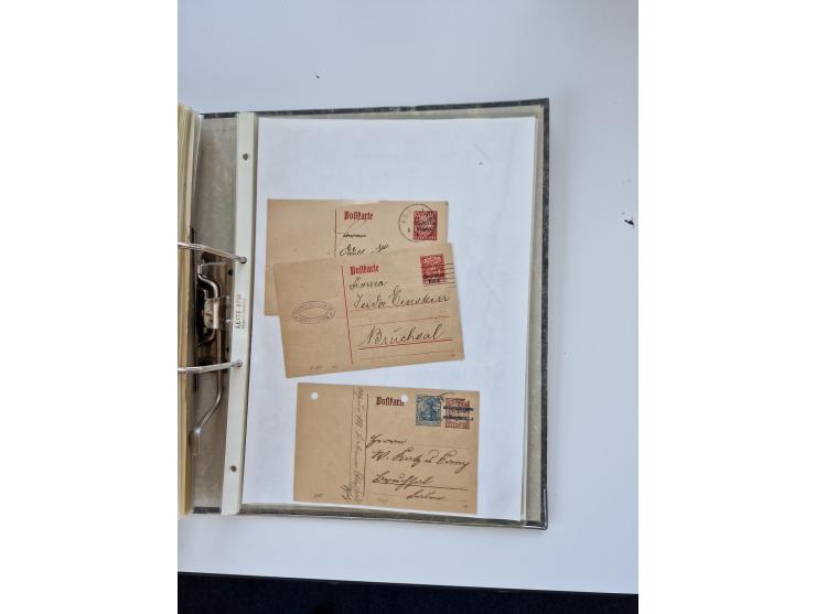 1870/2010 (ca.), Bruchsal und Umgebung, umfangreiche Heimatsammlung in 39 Ringordnern etwas unkonventionell, aber nichtsdesto