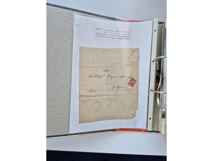 1870/2010 (ca.), Bruchsal und Umgebung, umfangreiche Heimatsammlung in 39 Ringordnern etwas unkonventionell, aber nichtsdesto