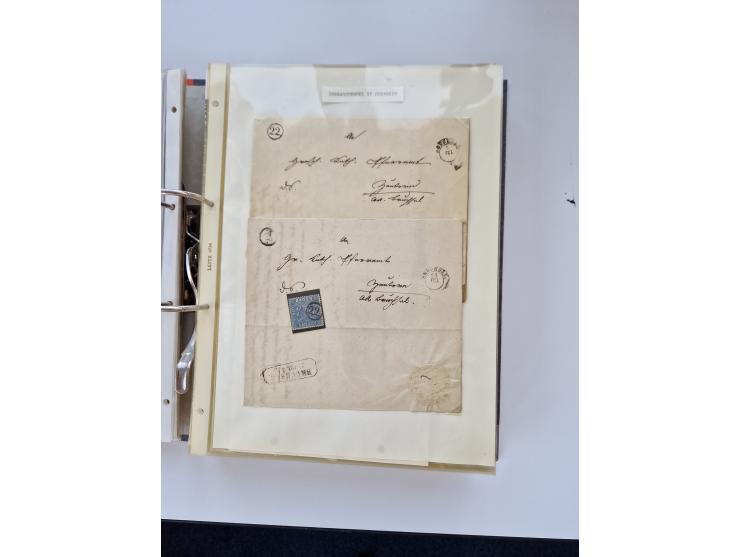 1870/2010 (ca.), Bruchsal und Umgebung, umfangreiche Heimatsammlung in 39 Ringordnern etwas unkonventionell, aber nichtsdesto