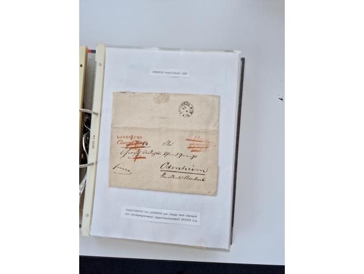 1870/2010 (ca.), Bruchsal und Umgebung, umfangreiche Heimatsammlung in 39 Ringordnern etwas unkonventionell, aber nichtsdesto