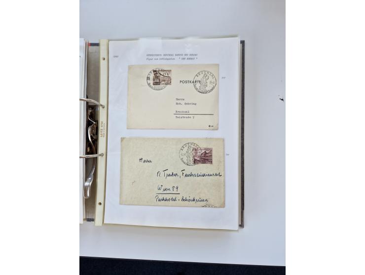 1870/2010 (ca.), Bruchsal und Umgebung, umfangreiche Heimatsammlung in 39 Ringordnern etwas unkonventionell, aber nichtsdesto