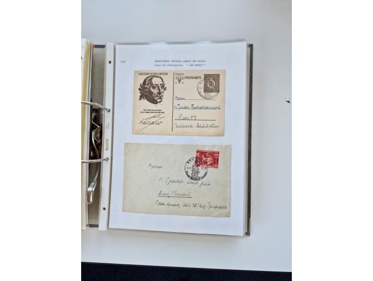 1870/2010 (ca.), Bruchsal und Umgebung, umfangreiche Heimatsammlung in 39 Ringordnern etwas unkonventionell, aber nichtsdesto