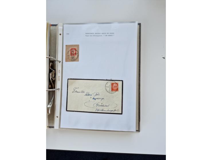 1870/2010 (ca.), Bruchsal und Umgebung, umfangreiche Heimatsammlung in 39 Ringordnern etwas unkonventionell, aber nichtsdesto