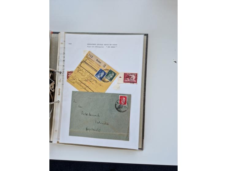 1870/2010 (ca.), Bruchsal und Umgebung, umfangreiche Heimatsammlung in 39 Ringordnern etwas unkonventionell, aber nichtsdesto