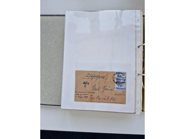 1870/2010 (ca.), Bruchsal und Umgebung, umfangreiche Heimatsammlung in 39 Ringordnern etwas unkonventionell, aber nichtsdesto