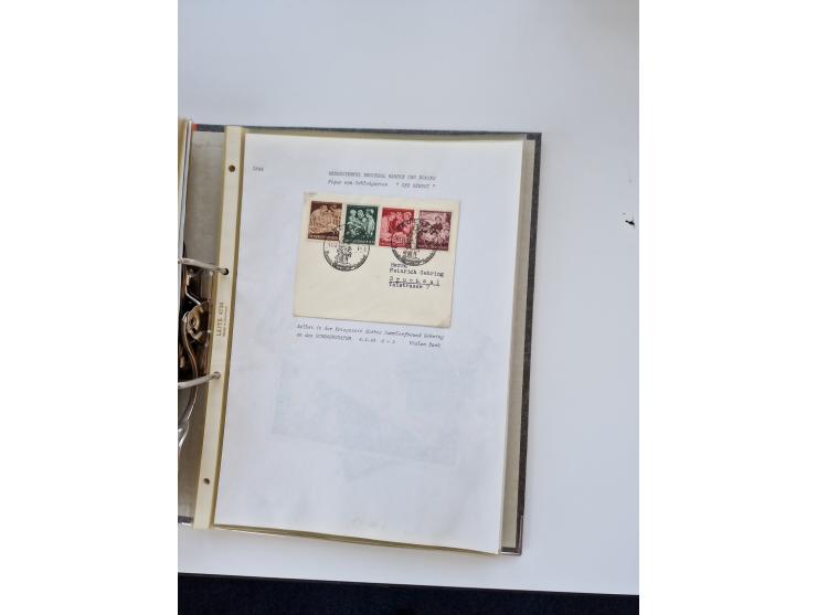 1870/2010 (ca.), Bruchsal und Umgebung, umfangreiche Heimatsammlung in 39 Ringordnern etwas unkonventionell, aber nichtsdesto