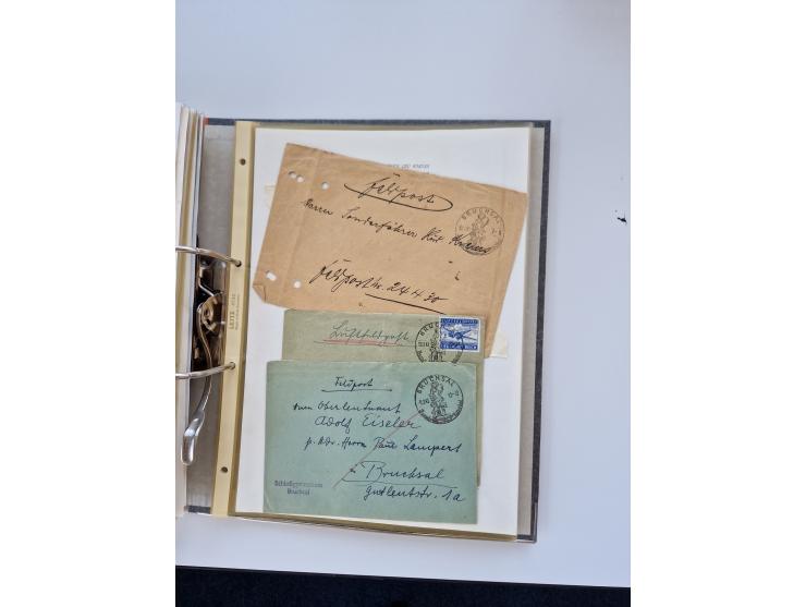 1870/2010 (ca.), Bruchsal und Umgebung, umfangreiche Heimatsammlung in 39 Ringordnern etwas unkonventionell, aber nichtsdesto