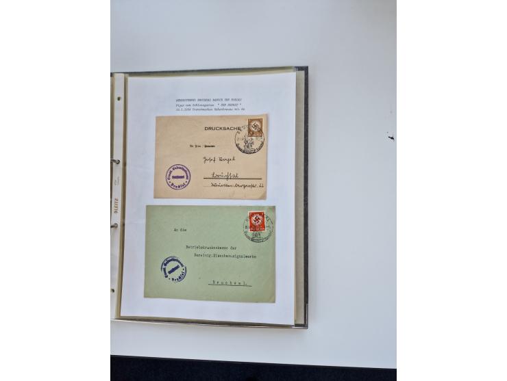 1870/2010 (ca.), Bruchsal und Umgebung, umfangreiche Heimatsammlung in 39 Ringordnern etwas unkonventionell, aber nichtsdesto