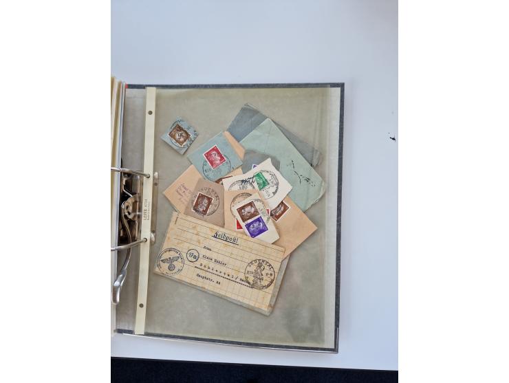 1870/2010 (ca.), Bruchsal und Umgebung, umfangreiche Heimatsammlung in 39 Ringordnern etwas unkonventionell, aber nichtsdesto