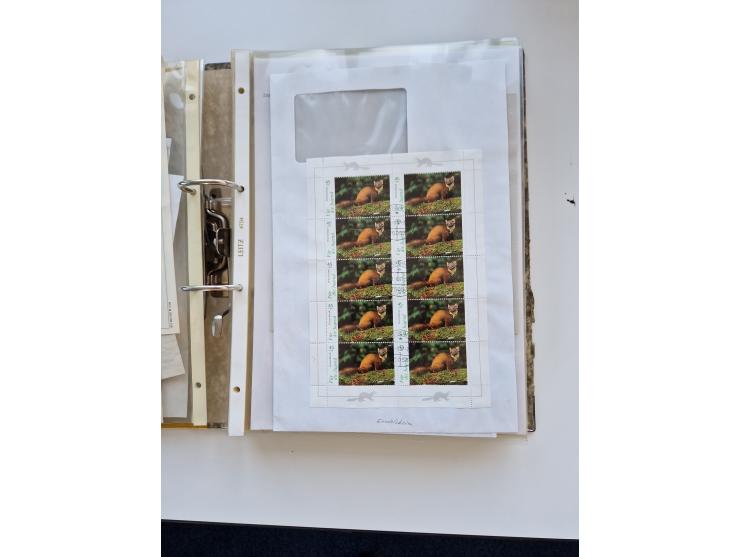 1870/2010 (ca.), Bruchsal und Umgebung, umfangreiche Heimatsammlung in 39 Ringordnern etwas unkonventionell, aber nichtsdesto