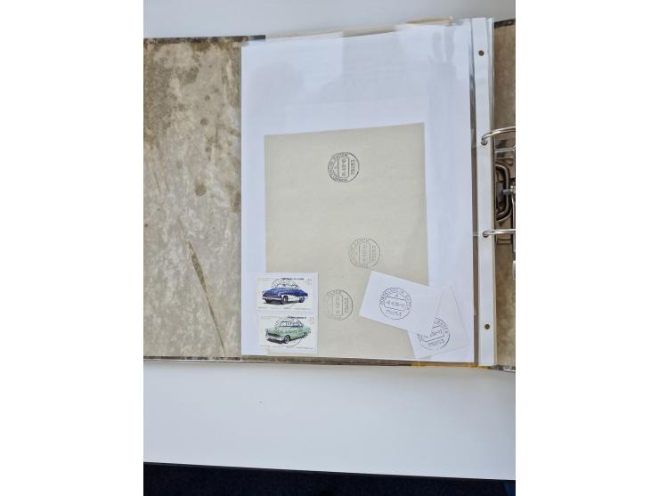 1870/2010 (ca.), Bruchsal und Umgebung, umfangreiche Heimatsammlung in 39 Ringordnern etwas unkonventionell, aber nichtsdesto