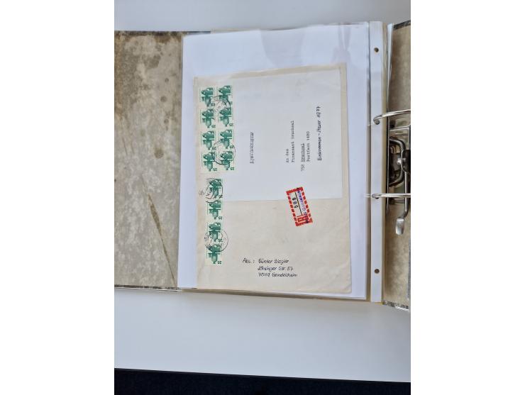 1870/2010 (ca.), Bruchsal und Umgebung, umfangreiche Heimatsammlung in 39 Ringordnern etwas unkonventionell, aber nichtsdesto