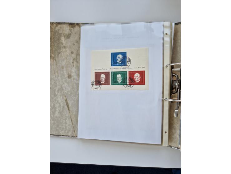 1870/2010 (ca.), Bruchsal und Umgebung, umfangreiche Heimatsammlung in 39 Ringordnern etwas unkonventionell, aber nichtsdesto