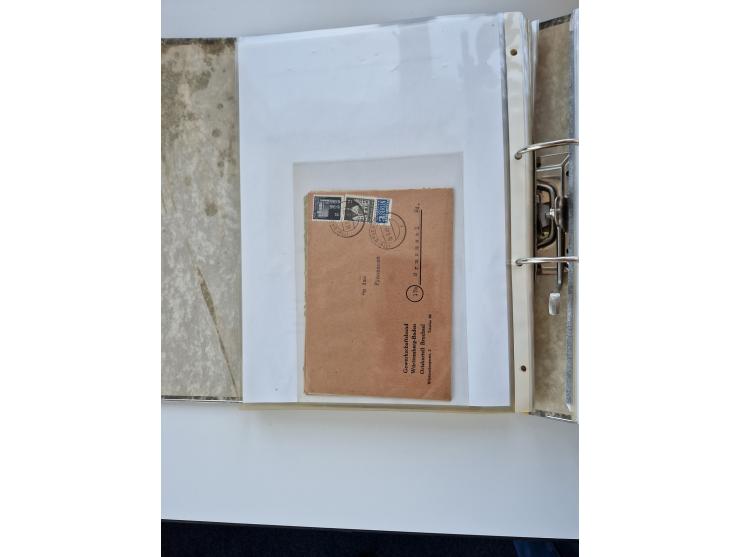 1870/2010 (ca.), Bruchsal und Umgebung, umfangreiche Heimatsammlung in 39 Ringordnern etwas unkonventionell, aber nichtsdesto