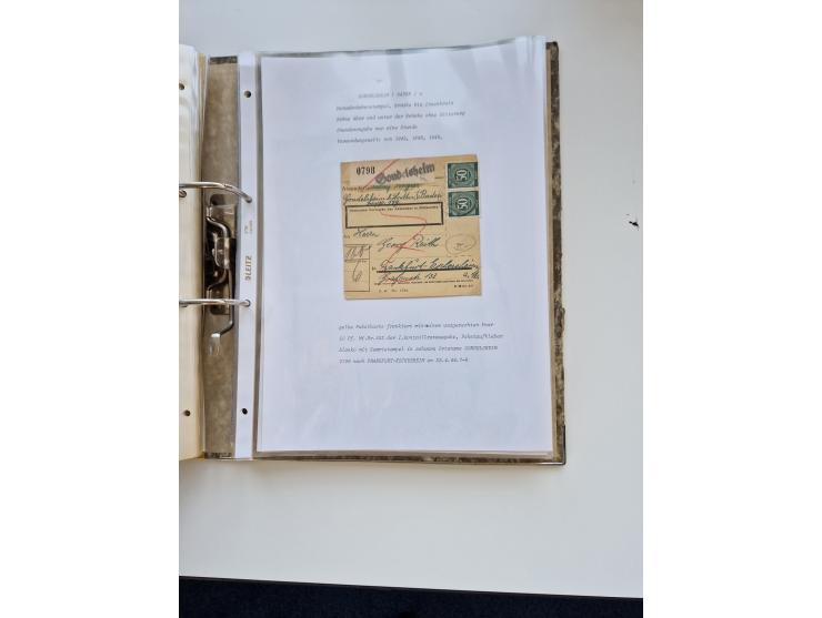 1870/2010 (ca.), Bruchsal und Umgebung, umfangreiche Heimatsammlung in 39 Ringordnern etwas unkonventionell, aber nichtsdesto