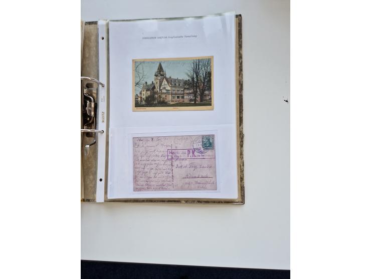 1870/2010 (ca.), Bruchsal und Umgebung, umfangreiche Heimatsammlung in 39 Ringordnern etwas unkonventionell, aber nichtsdesto