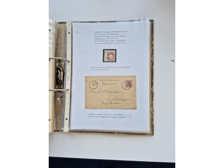 1870/2010 (ca.), Bruchsal und Umgebung, umfangreiche Heimatsammlung in 39 Ringordnern etwas unkonventionell, aber nichtsdesto