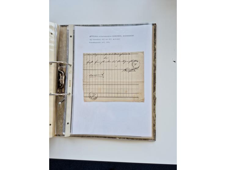 1870/2010 (ca.), Bruchsal und Umgebung, umfangreiche Heimatsammlung in 39 Ringordnern etwas unkonventionell, aber nichtsdesto