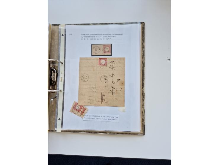 1870/2010 (ca.), Bruchsal und Umgebung, umfangreiche Heimatsammlung in 39 Ringordnern etwas unkonventionell, aber nichtsdesto