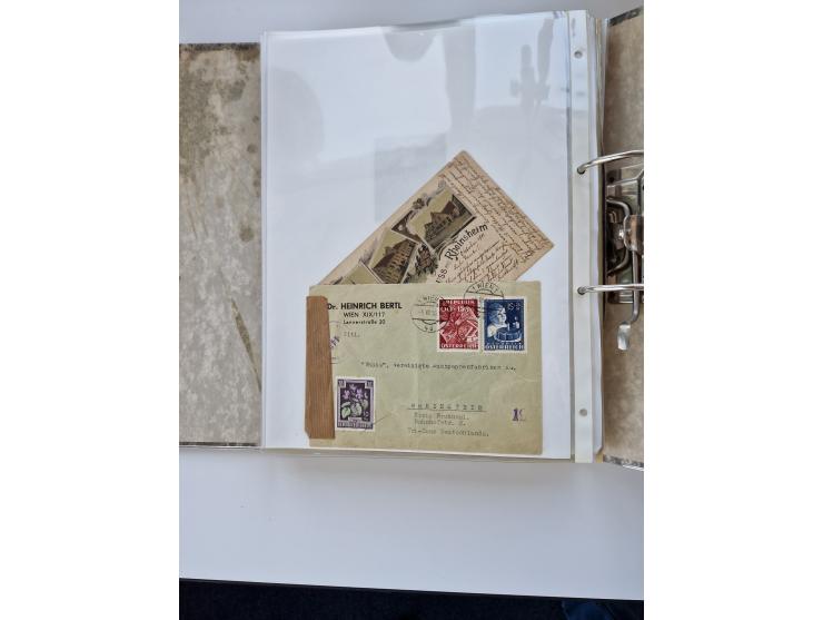 1870/2010 (ca.), Bruchsal und Umgebung, umfangreiche Heimatsammlung in 39 Ringordnern etwas unkonventionell, aber nichtsdesto