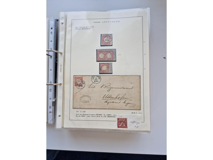 1870/2010 (ca.), Bruchsal und Umgebung, umfangreiche Heimatsammlung in 39 Ringordnern etwas unkonventionell, aber nichtsdesto