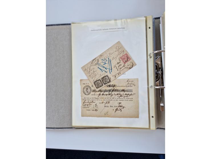 1870/2010 (ca.), Bruchsal und Umgebung, umfangreiche Heimatsammlung in 39 Ringordnern etwas unkonventionell, aber nichtsdesto