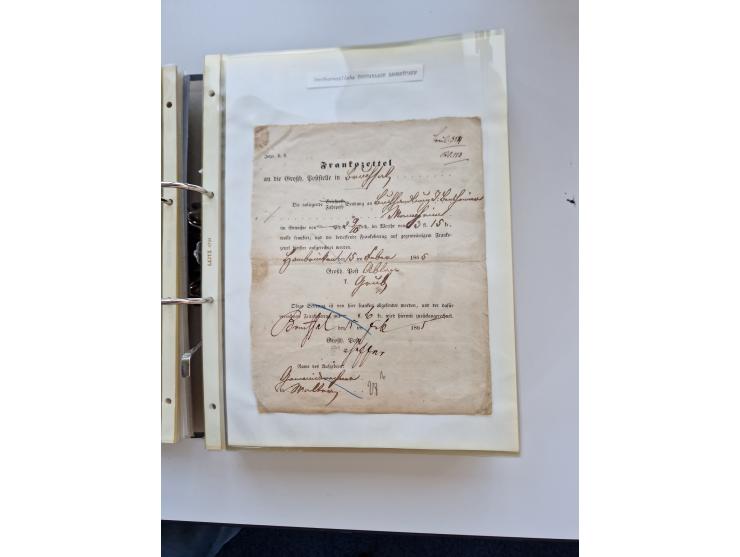 1870/2010 (ca.), Bruchsal und Umgebung, umfangreiche Heimatsammlung in 39 Ringordnern etwas unkonventionell, aber nichtsdesto