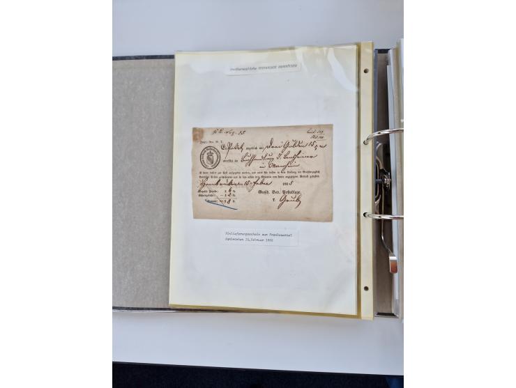 1870/2010 (ca.), Bruchsal und Umgebung, umfangreiche Heimatsammlung in 39 Ringordnern etwas unkonventionell, aber nichtsdesto