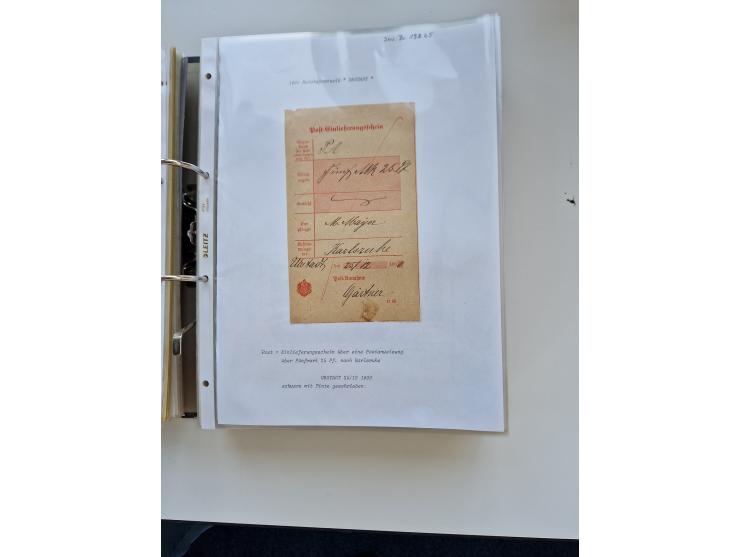 1870/2010 (ca.), Bruchsal und Umgebung, umfangreiche Heimatsammlung in 39 Ringordnern etwas unkonventionell, aber nichtsdesto