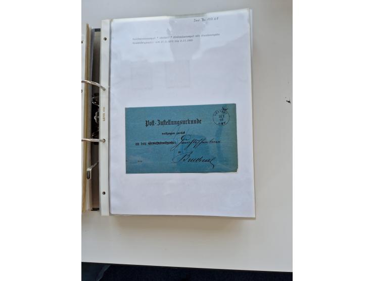 1870/2010 (ca.), Bruchsal und Umgebung, umfangreiche Heimatsammlung in 39 Ringordnern etwas unkonventionell, aber nichtsdesto