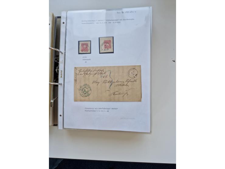 1870/2010 (ca.), Bruchsal und Umgebung, umfangreiche Heimatsammlung in 39 Ringordnern etwas unkonventionell, aber nichtsdesto