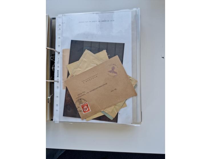 1870/2010 (ca.), Bruchsal und Umgebung, umfangreiche Heimatsammlung in 39 Ringordnern etwas unkonventionell, aber nichtsdesto