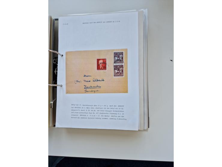 1870/2010 (ca.), Bruchsal und Umgebung, umfangreiche Heimatsammlung in 39 Ringordnern etwas unkonventionell, aber nichtsdesto