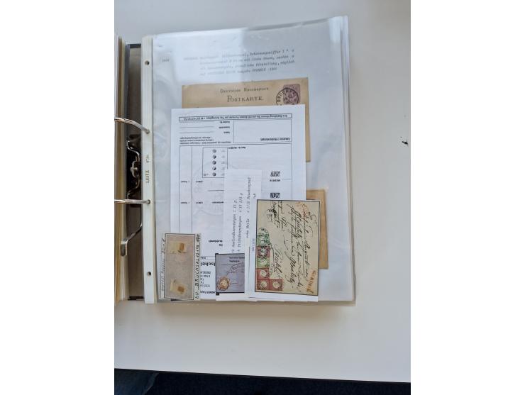 1870/2010 (ca.), Bruchsal und Umgebung, umfangreiche Heimatsammlung in 39 Ringordnern etwas unkonventionell, aber nichtsdesto