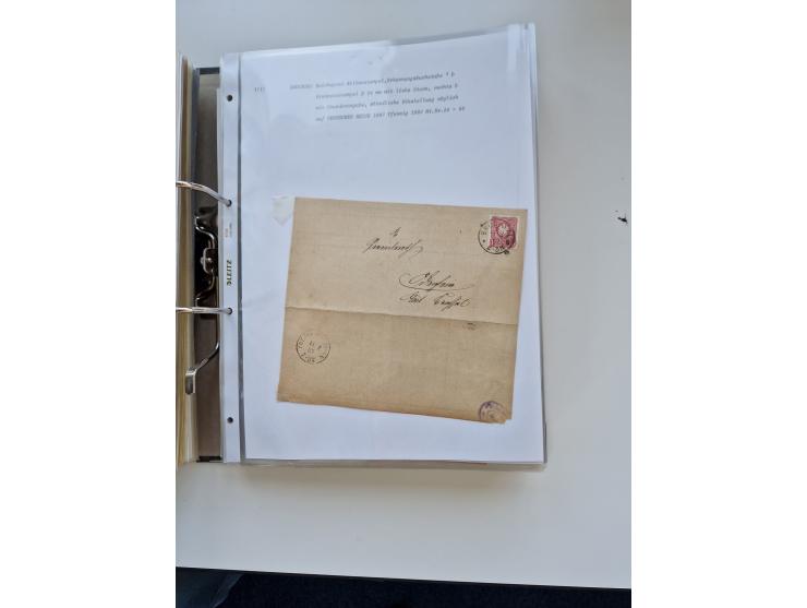 1870/2010 (ca.), Bruchsal und Umgebung, umfangreiche Heimatsammlung in 39 Ringordnern etwas unkonventionell, aber nichtsdesto