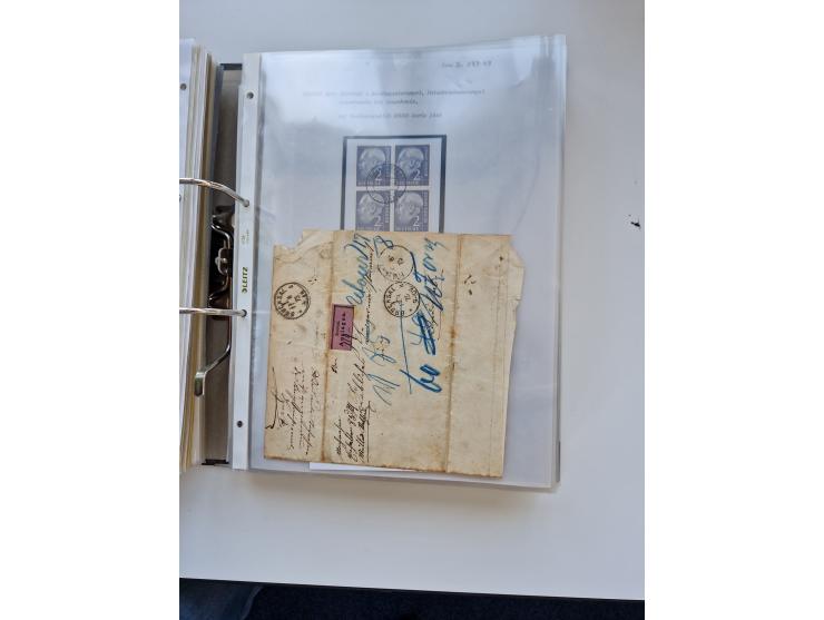 1870/2010 (ca.), Bruchsal und Umgebung, umfangreiche Heimatsammlung in 39 Ringordnern etwas unkonventionell, aber nichtsdesto