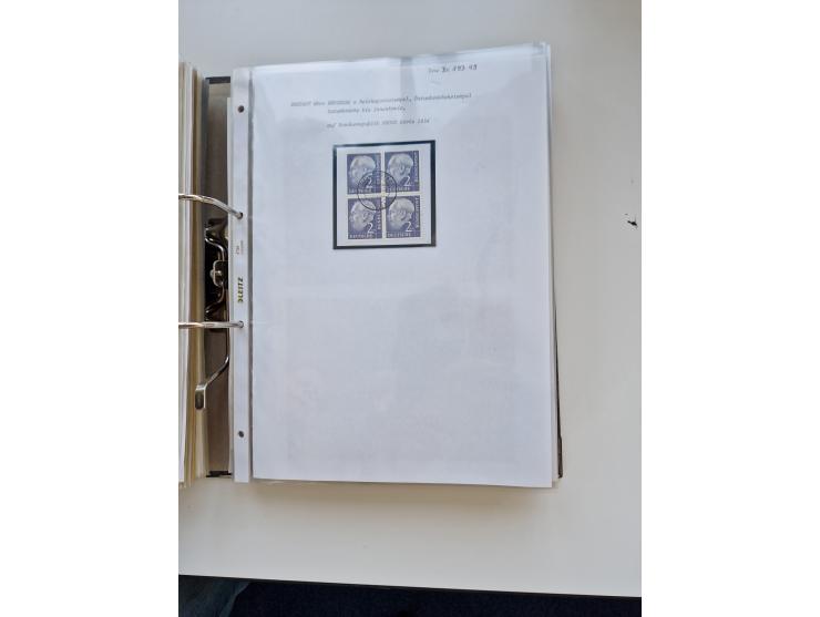 1870/2010 (ca.), Bruchsal und Umgebung, umfangreiche Heimatsammlung in 39 Ringordnern etwas unkonventionell, aber nichtsdesto