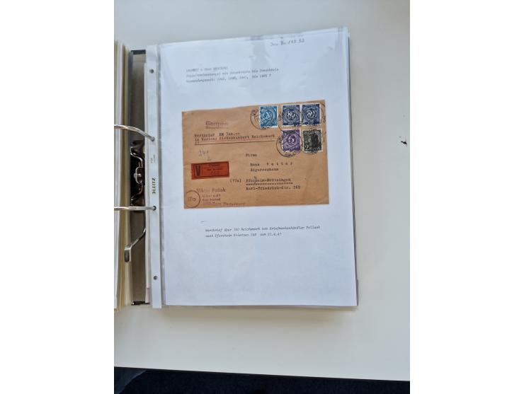 1870/2010 (ca.), Bruchsal und Umgebung, umfangreiche Heimatsammlung in 39 Ringordnern etwas unkonventionell, aber nichtsdesto