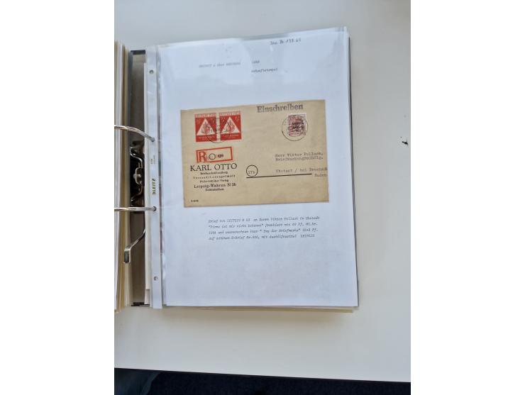 1870/2010 (ca.), Bruchsal und Umgebung, umfangreiche Heimatsammlung in 39 Ringordnern etwas unkonventionell, aber nichtsdesto