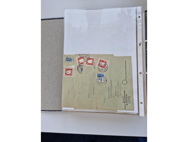 1870/2010 (ca.), Bruchsal und Umgebung, umfangreiche Heimatsammlung in 39 Ringordnern etwas unkonventionell, aber nichtsdesto