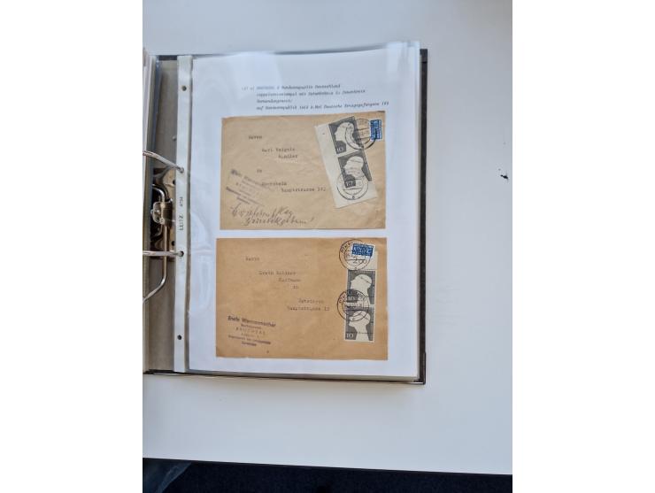 1870/2010 (ca.), Bruchsal und Umgebung, umfangreiche Heimatsammlung in 39 Ringordnern etwas unkonventionell, aber nichtsdesto